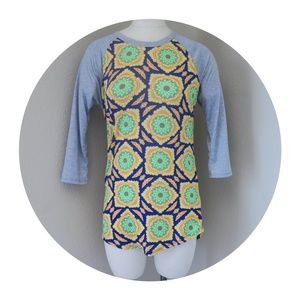 LuLaRoe Randy Sunflower Kaleidoscope Small